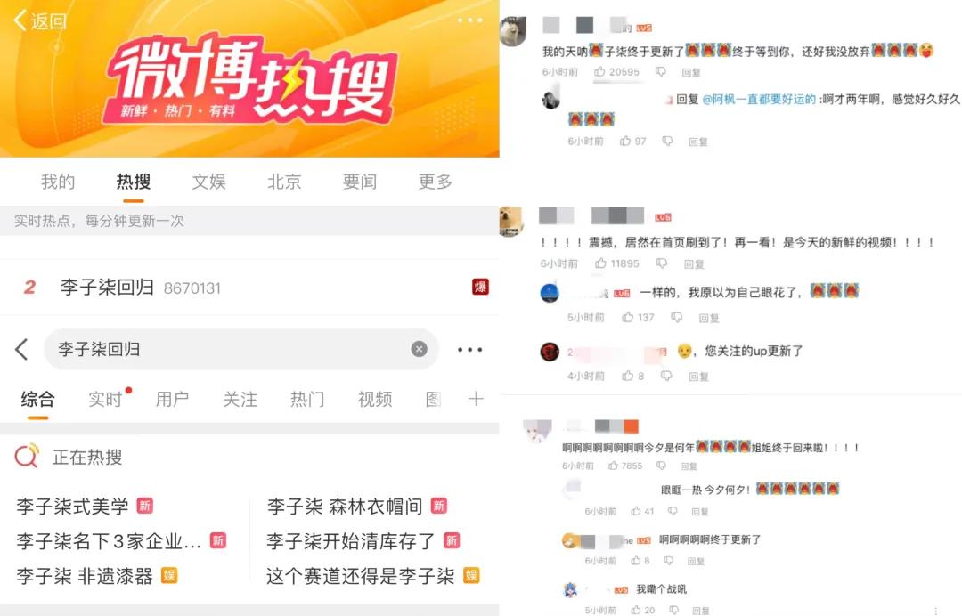 李子柒，一夜涨粉380万，李子柒，380万粉丝一夜暴增